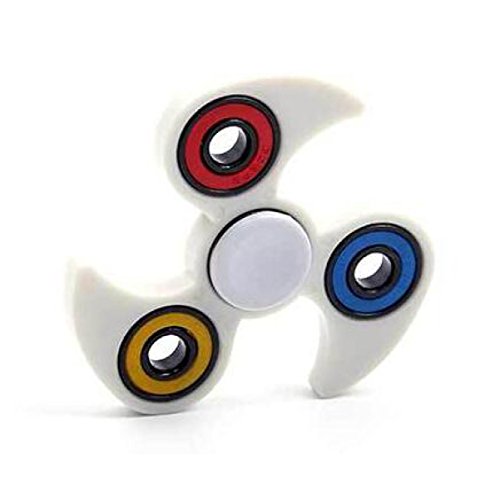 YIHANG @ Fidget Spinner ABS Fingertip Gyroscope Finger Screw High Speed Focus Ultra Durable Decompression Toys,White YIHANG @ Fidget Spinner ABS Fingertip Gyroscope Finger Screw High Speed Focus Ultra Durable Decompression Toys,White