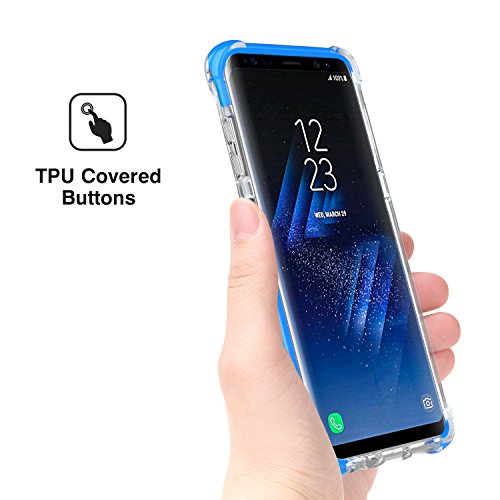 MoKo Samsung Galaxy S8 Funda - Flexible Case de Amortiguaci n TPU de Choque-Absorci n con Anti-ara azos Transparente Duro Back Cover para Samsung Galaxy S8 2017 5 8 Pulgadas Azul reviews MoKo Samsung Galaxy S8 Funda - Flexible Case de Amortiguaci n TPU de Choque-Absorci n con Anti-ara azos Transparente Duro Back Cover para Samsung Galaxy S8 2017 5 8 Pulgadas Azul
