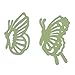 TOOGOO(R)Home Decal Glow In The Dark Bedroom Corridor Ceiling Wall Fluorescent Stickers (Butterfly)