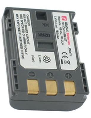 AboutBatteries Batterie pour CANON EOS 350D, 7.4V , 750mAh , Li-ion