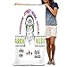 Produktbild Xunulyn Super Absorbent Beach Towel Sea Surface Yoga Polyester Velvet Beach Towels 31" X 51" Inch steep Baboon Listen Music Headphones Grunge Label Design Street Style Fashion