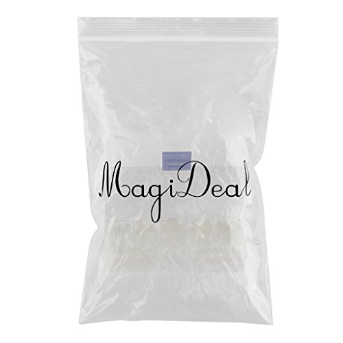 M3 Nylon Schraubenmutter Scheibe Sortiment Satz Sechskantschrauben Pattsituation Box – Weiß, 180pcs - 2