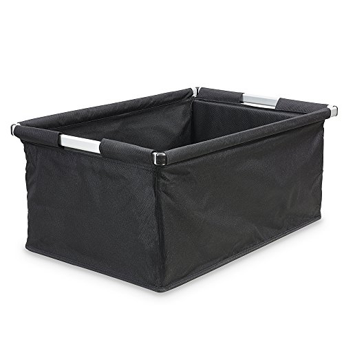 achilles®,Big-Box ALU,AD120Abl, Einkaufsbox/ Transportkiste mit Aluminiumrahmen ,schwarz,60 cm x 40 cm x 30 cm - 2