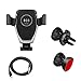 Produktbild Kongnijiwa Auto Halterung Qi Wireless Ladegerät Automatisches Spann schnelles Auto Ladehandyhalter Ersatz für iPhone