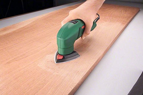 Bosch DIY 25tlg. Schleifblatt-Set verschiedene Materialien für Deltaschleifer (Körnung 80, 6 Löcher) - 3