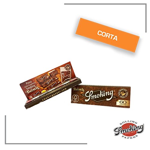 Zigarettenpapier Display Smoking No. 8 Brown (50x60 Bl)