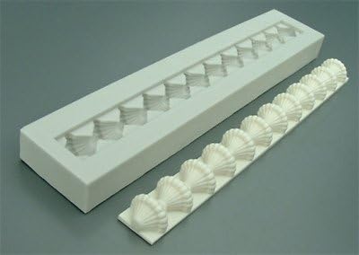 Patterned Bead Border - Silicone Cake Decorating Moulds Ideal for decorative border on Wedding Cakes and Birthday Cakes From Bake and Create