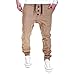 Produktbild Jogginghose Cargohose Herren Chino-Hose Fitnesshose Trainingshose Jogger Stretch Fitness Hose Trainingshose Fitnesshose Laufhose Pants Chinohose Sweatpant Männer Loose Hose Fitness Hose LMMVP (M, Khaki)