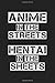 Produktbild Anime In The Streets Hentai In The Sheets: 120 Blank Lined Page Softcover Notes Journal | College Ruled Composition Notebook | 6x9 Blank Line | Japanese Culture Gifts | Kawaii Notebooks For School
