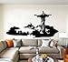 Produktbild hllhpc Rio de Janeiro Wandtattoo Wohnkultur Für Wohnzimmer Vinyl Skyline Removable DIY Schlafzimmer Brasilien Kunst Van58 * 115 cm