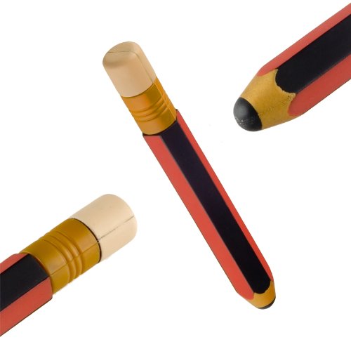 yayago Stylus Pen kapazitiv / Eingabe Gummi Stift in Form eines großen Bleistiftes für VTech Storio 2