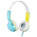 Price comparison product image Mpow Kids Headphones, Children On-Ear Headphones with 3-level Volume Control, 85dB Volume Limited Wired Headphones with Adjustable Headband & Snug Earpads for Kindle Fire Tablet iPad MP3 iPod iPhone