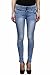 ahhaaaa Ice Blue High Waist denim jeans for Women RS.599.00