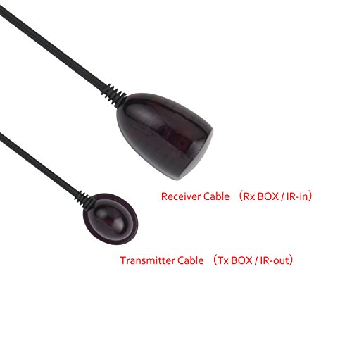 HDMI Extender, Mactis 1080P HDMI Signal Extenders über CAT5e/6 UTP/STP Ethernet Kabel Bis zu 150m (150m/492ft, Sender + Receiver) - 6
