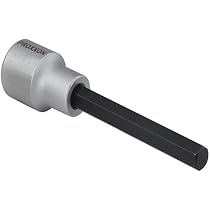 PROXXON Innensechskant Einsatz HX6 – 6 Mm, Länge 100 Mm, Antrieb 12,5 Mm (1/2 Zoll), Robustes Werkzeugzubehör