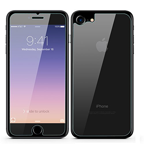 Preisvergleich Produktbild PhoneStar iPhone 8 Panzerglasfolie Vorne und Hinten [PANZERGLASFOLIE FRONT & BACK] 3D Screen Protector Displayschutz 9H