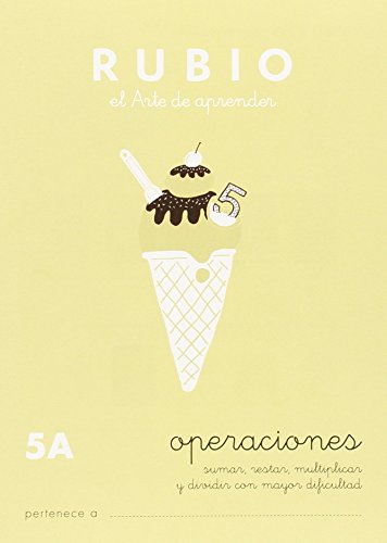 Ediciones Técnicas RubioEditorial Rubio PR5ACuaderno problemas (Operaciones y Problemas RUBIO)