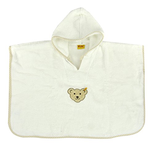 Steiff Unisex baby Bathrobe -  White - One Size