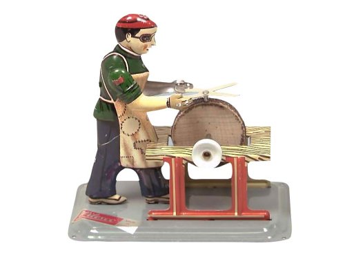 Preisvergleich Produktbild Wilesco 740 - Scherenschleifer mit effektvollem Funkenflug