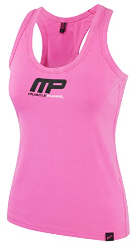 Preisvergleich Produktbild Muscle Pharm Damen Textilbekleidung Ladies Printed Vest, Pink, XS, MPLVST431