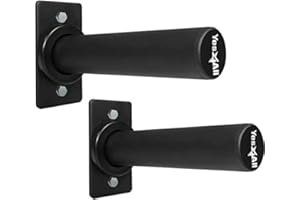 ‎YES4ALL Yes4All LCUR 20 Zoll hölzerne Parallettes Bars/Push Up Bars für Parallettes Calisthenics Übungen und Oberkörper Krafttraining (Paar)