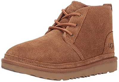 UGG Kids K Neumel II Chukka Boot, Chestnut, 4 M US Big Kid