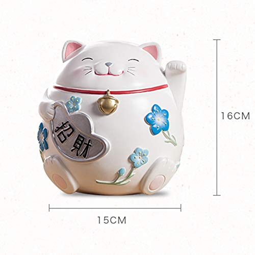 Baby 8 Maneki Neko Japanese Porcelain Lucky Cat Money Box Piggy