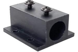 BEITESI Support de dissipateur thermique Lidar en aluminium noir pour module laser de 12 mm (3,8 x 1,8 x 3,5 cm)（Lot de 1）