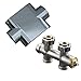Produktbild Oventrop Multiblock Anschluss Set Durchgang chrom