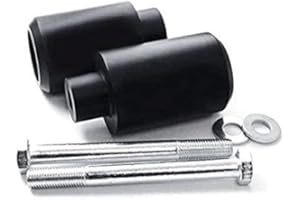 ADRITEC AUTOPARTS Topes Protectores Anticaidas Tacos Frame Sliders compatible con Hon-da CBR 600 RR (2003-2006) (Negro)