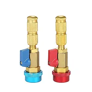 Festnight 2pcs Air Conditioning R134A Valve Core Quick Remover Installer High Low Pressure Tool