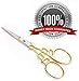 Manicure Strong Nail High Quality Stainless steel Hair Eyebrow Scissors Straight With Money Back Guarantee