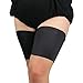 Produktbild Damen 1 Paar Elastische Oberschenkelbänder, Verhindern Reibung am Oberschenkel (D 58-65cm, Schwarz)