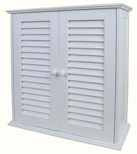 Unbekannt Badezimmer Hängeschrank WEISS: Amazon.de: Küche & Haushalt