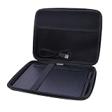 Internal size: 8.5*6.5*1 inch, external size: 9.2*7.1*1.5 inch, weight:100g
