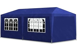 vidaXL Tendone per Feste in PE Verde Tenda da Giardino Gazebo Misure Diverse