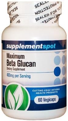 Supplementspot Maximum Beta Glucan, 60 Capsules, 400 MG