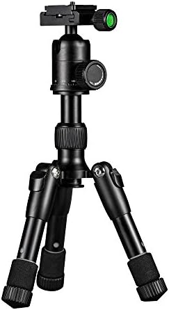 Mini Tabletop Tripod - Ultra Aluminum Alloy with 360 Degrees Ball Head for Canon Nikon Dslr Camera