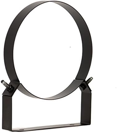 Shieldmaster 6" (150mm) Fixed Wall Bracket 50mm Twin Wall Insulated Flue Pipe...