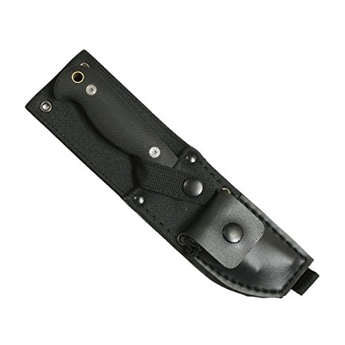 G8DS® Fahrtenmesser Outdoormesser „Silver Allround“ mit Feuerstarter und Pfeife inkl. Etui - 2