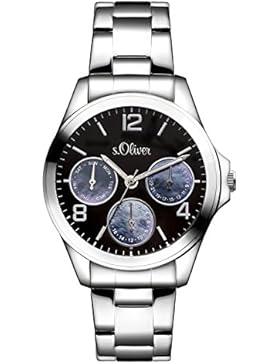 s.Oliver Time Damen-Armbanduhr SO-3302-MM