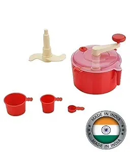 CAZINA 2 in 1 Ata Maker Automatic Non-Electric Dough Maker Atta Maker Machine for Kitchen Roti Maker for Home (Multicolor)