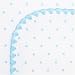 SwaddleDesigns Ultimate Receiving Blanket, Polka Dots (Blue)