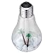 Produktbild Ultraschall-Mikroporöser Kaltnebel-Befeuchter JY-001 Innenraum-Luftreiniger Home-Stumm LED-Farbnachtlicht USB-Power-Licht Micro-Landschaft 400ml, Silver
