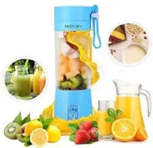 BELINA CREATIONS USB Bottle 450 Juicer Mixer Grinder blue