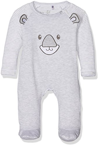 natubini Unisex Baby Strampler Langarm Bio-Baumwolle