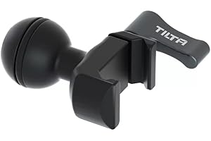 Tilta Ramię przegubowe Mini | Akcesoria do zacisku szyny NATO | Kompatybilny z Arri Rosette, Cold Shoe, Rod Mounts, GoPro i SmallHD | TA-NATO-BJ