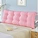 Produktbild GLL pillow Cotton Bed Cushion, Abnehmbare und Waschbare Tatami Soft Bag Doppelbett Rückenlehne (Farbe : A, größe : 90 * 50cm)