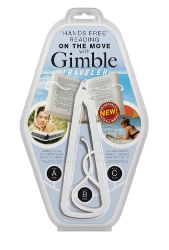 That Company Called If Gimble Traveler Atril Plegable y Adaptable, Color Blanco