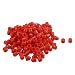 Produktbild 600 Pcs 6 mm Innendurchmesser Red PVC Schlupfrohr Endkappen Abdeckung Fittings